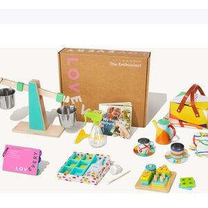 LOVEVERY The Enthusiast Play Kit 28-30 months - NWT